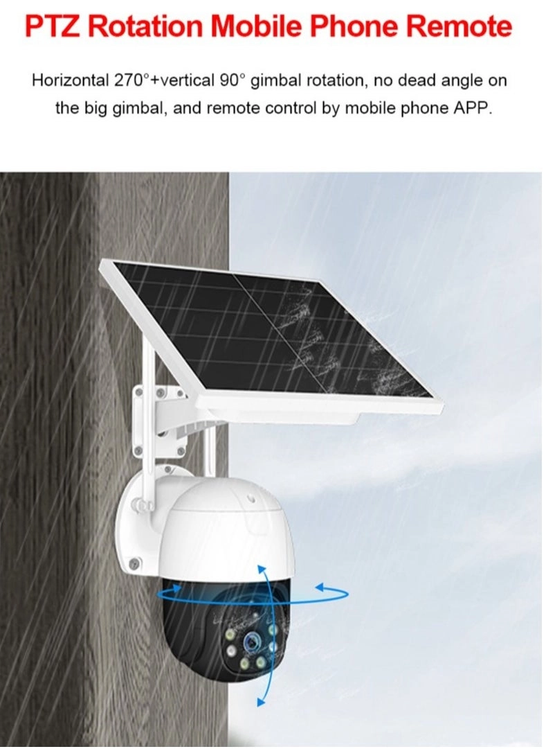 4G Solar Camera