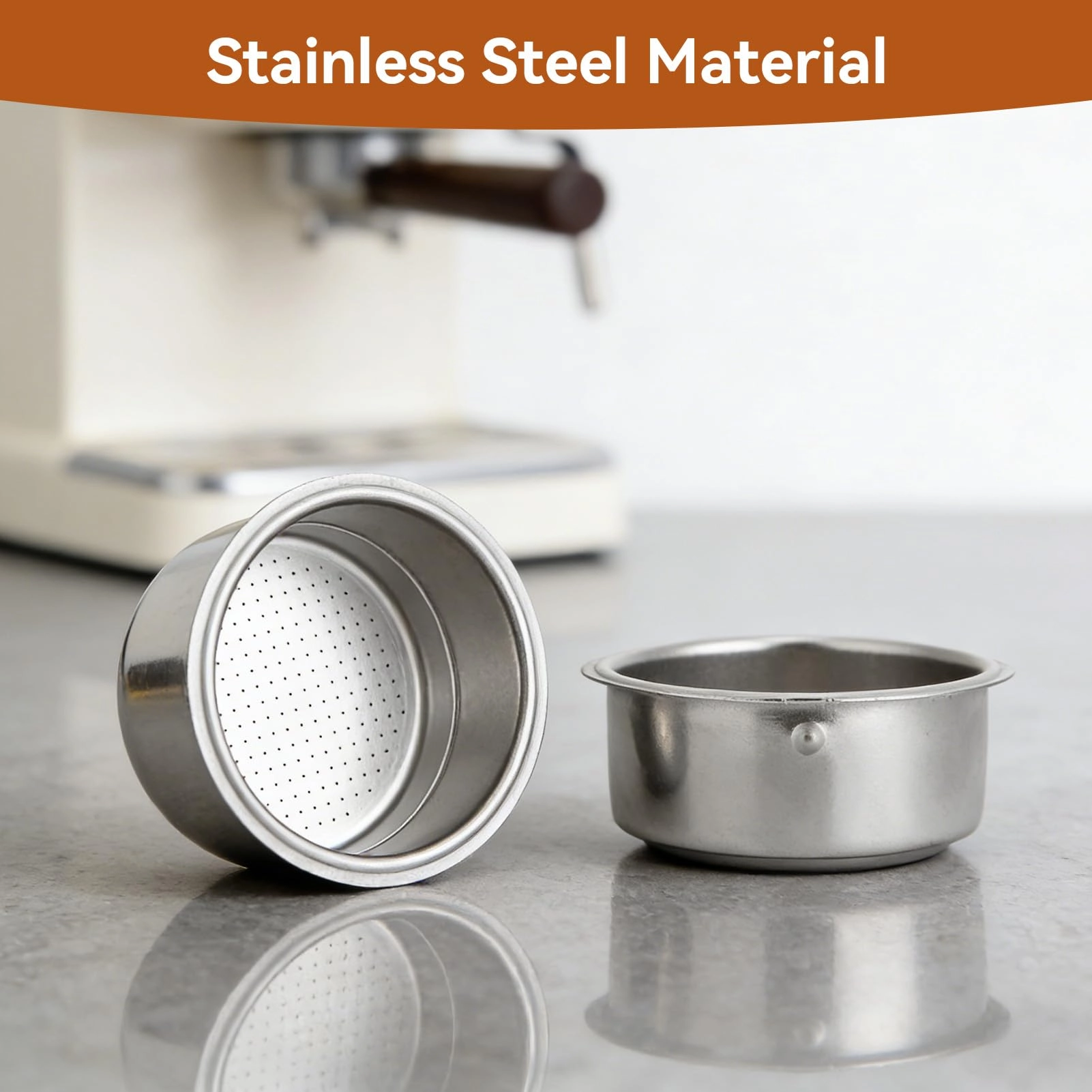 Coffee Filter - 51mm Double Layer Pressurized