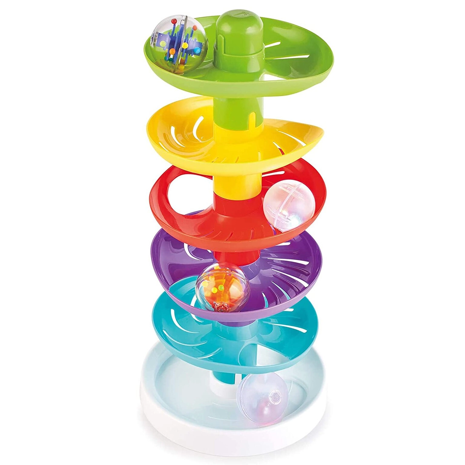 MZA STORES Nothing But Fun Toys Sparkle and Roll Light & Sounds Ball Tower - 9 months+