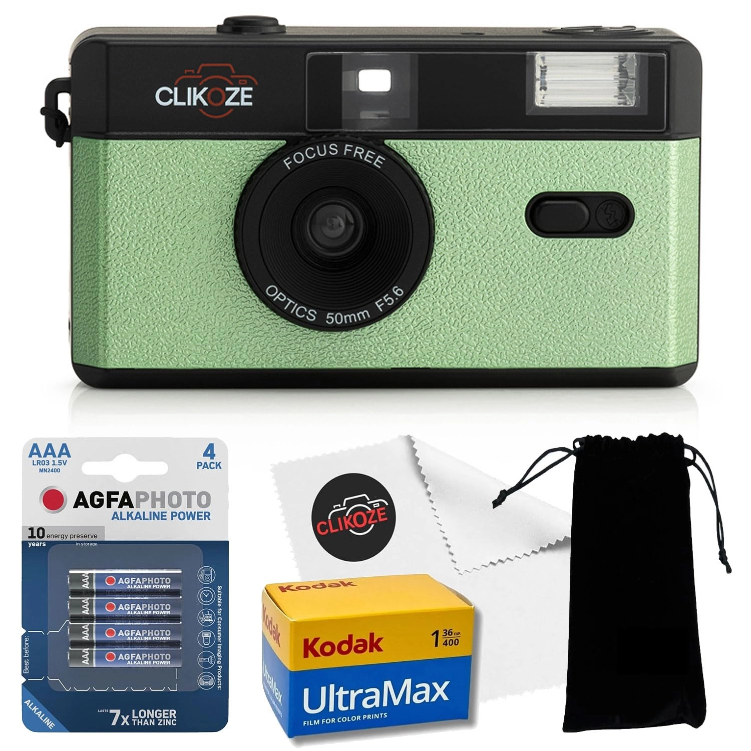 35mm Half-Frame Reloadable Film Camera - fixed-focus