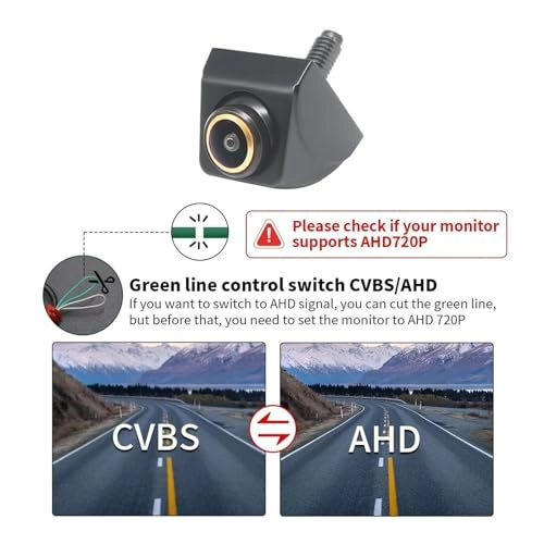 Rear View Parking Camera - Night Vision Wire