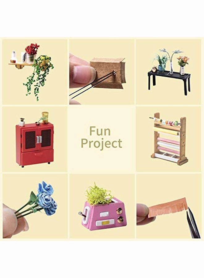 DIY Miniatures Dollhouse Kit - Emily's Florist 1/24