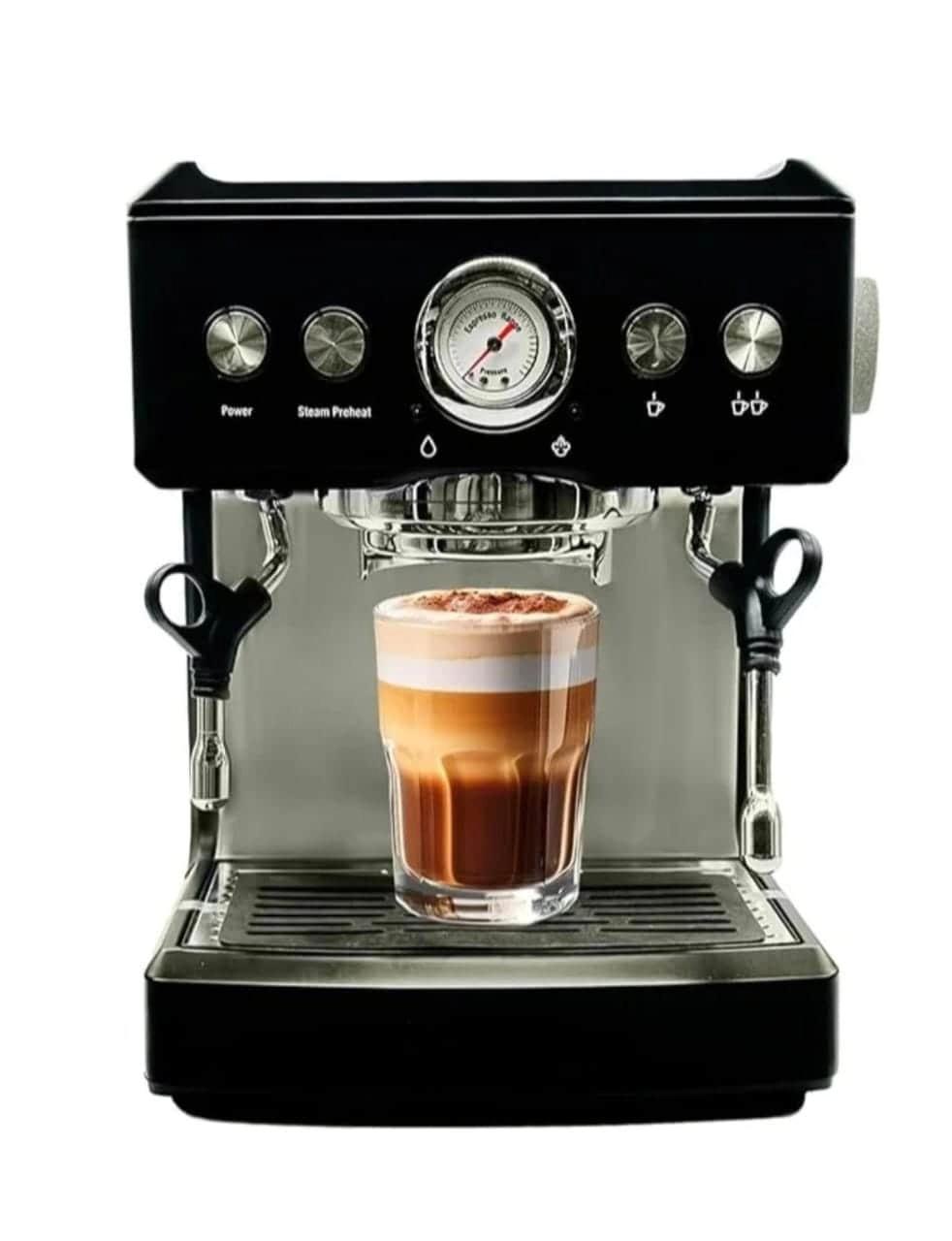 Havenix Commercial Espresso Coffee Machine - Advanced Milk Frothing Multiple Shot Options