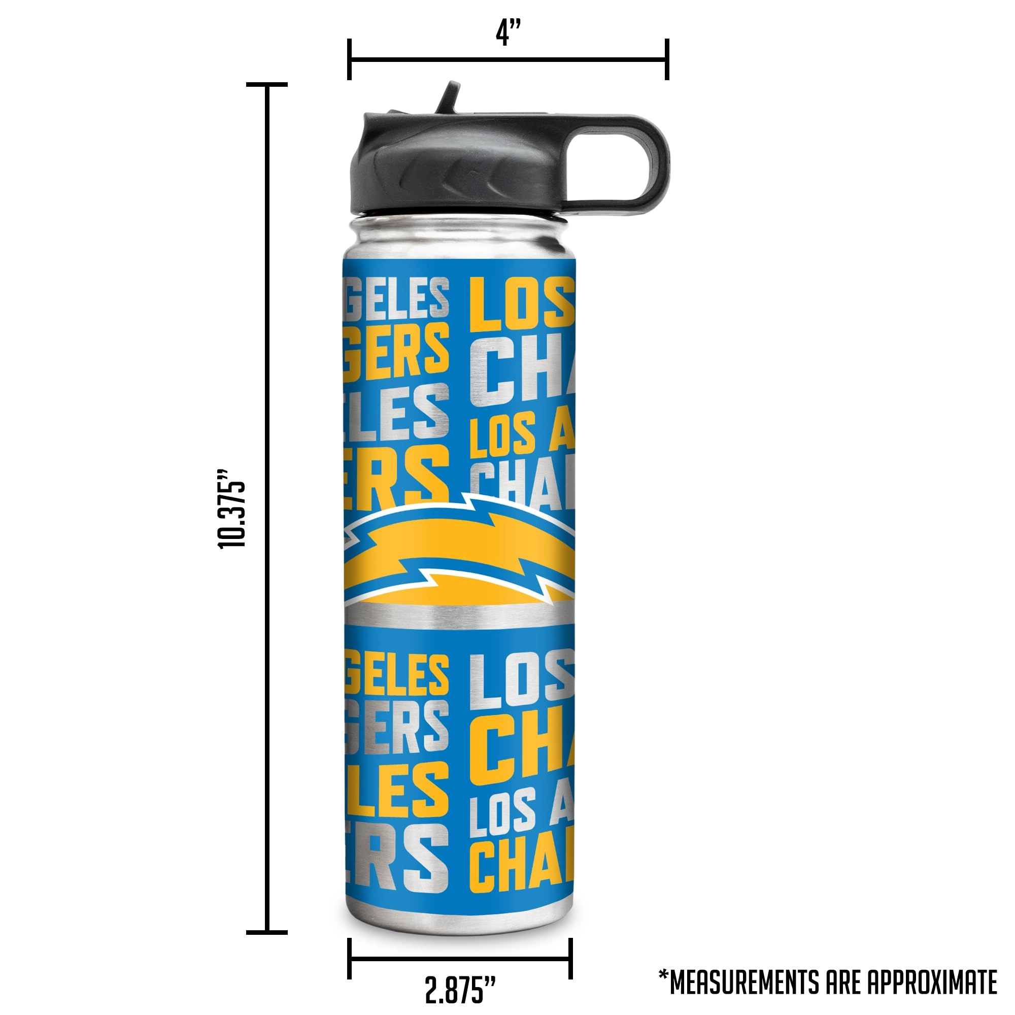 Stainless Steel NFL Football Tumbler - 650ml