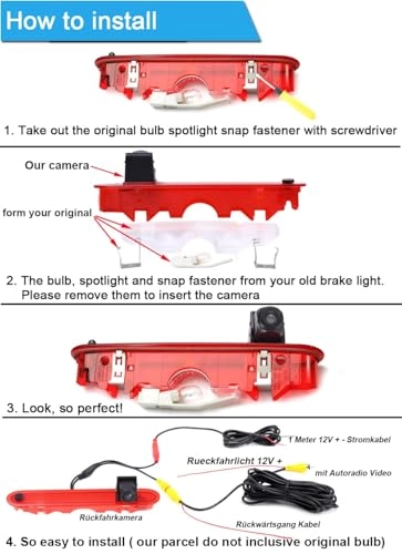 Reversing Camera - Night vision 628 x 586 pixels