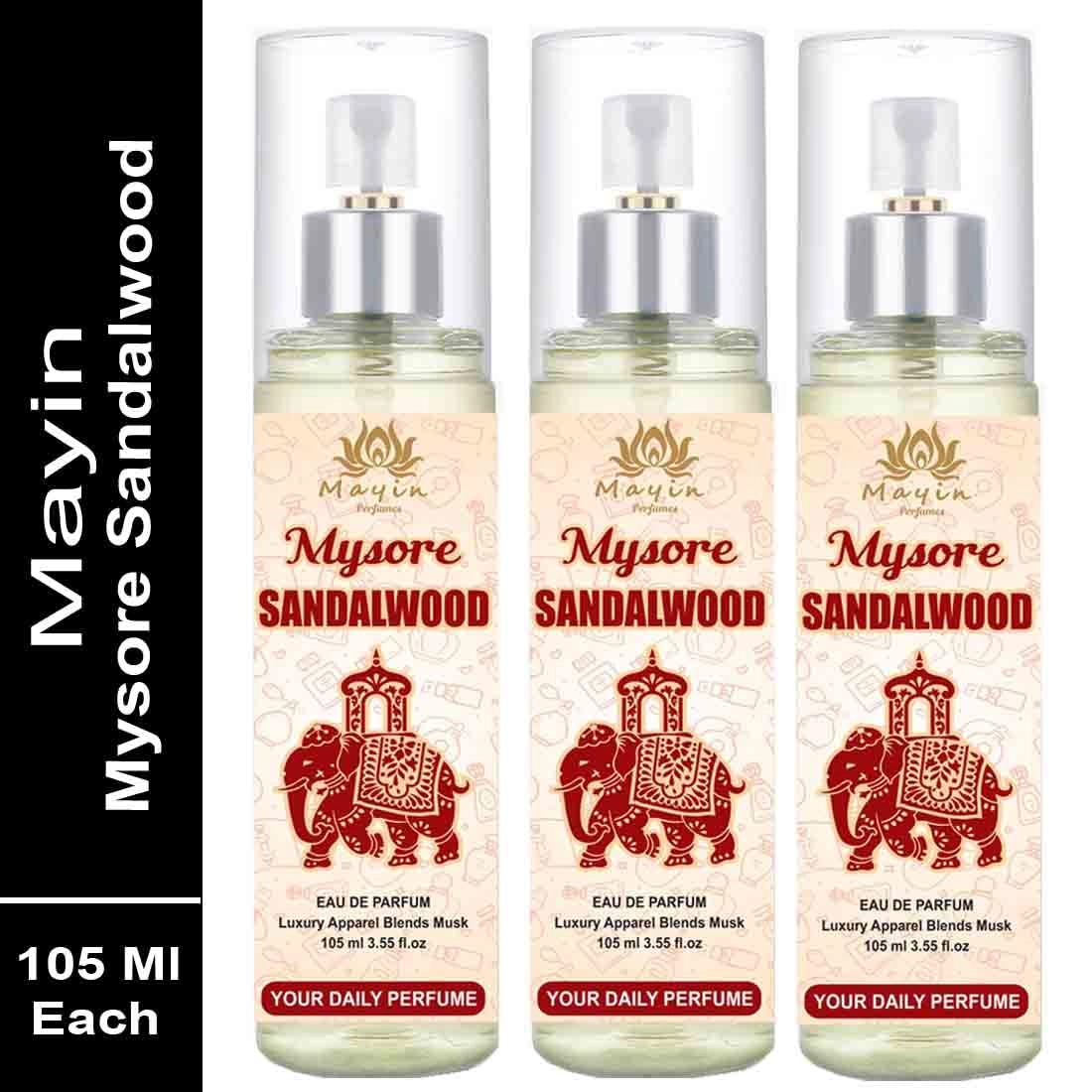 Mayin Mysore Sandalwood Eau de Parfum - 105ml Pack