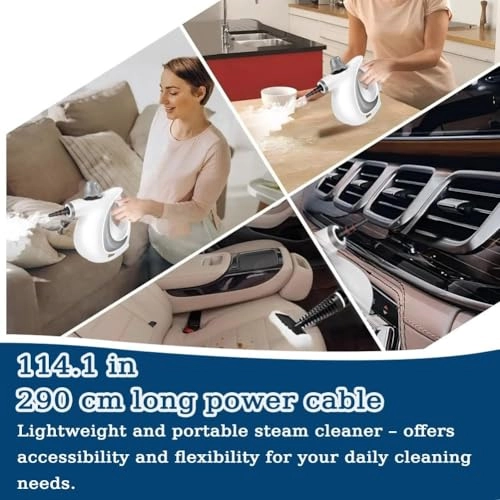 Pressurized Handheld Steam Cleaner - 3.2 bar 250 ml