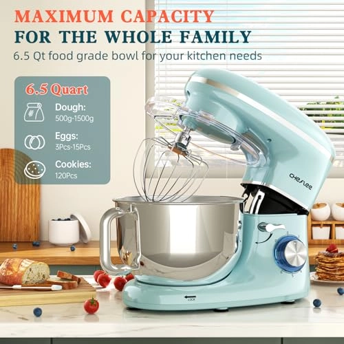 Stand Mixer - 6.5 Quarts 660 watts