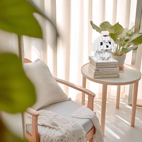 Building Bricks for Micro Dogs - Maltese Dogs 400pcs