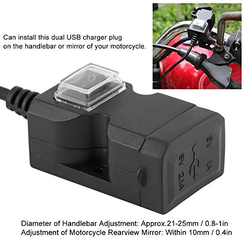 Motorcycle USB - 12-24V 5V 1A/2.1A