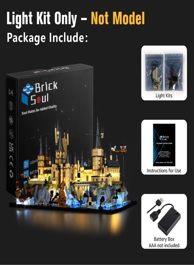 Light Up Kit for Lego Castle and Grounds (76419) - Hogwarts Harry Potter
