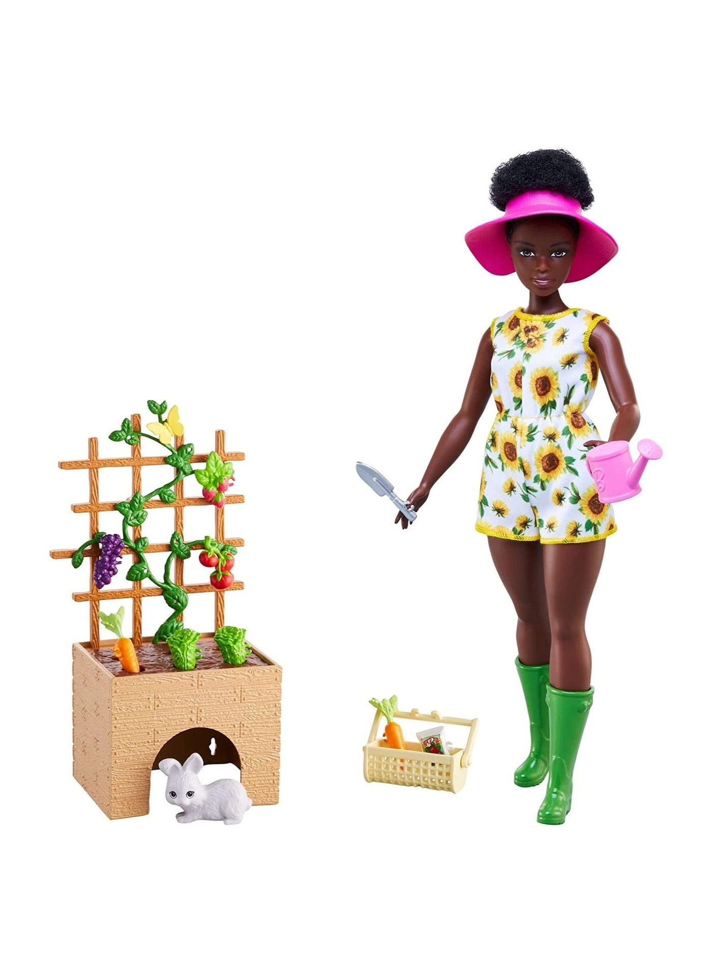 Barbie Doll + Gardening Playset Ages 3+