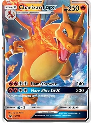 Anime Charizard SM211 - English