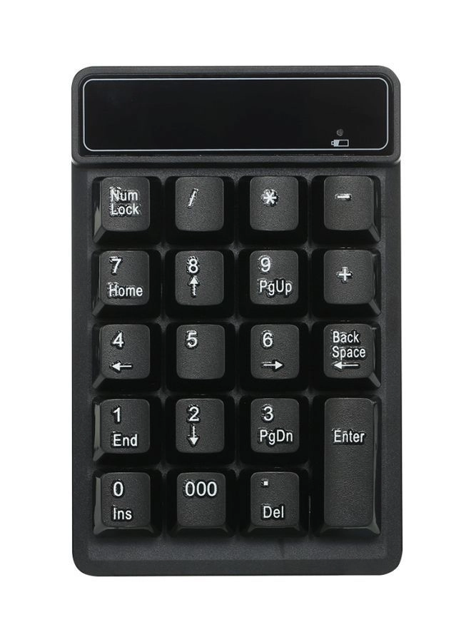 Numeric Keypad - 2.4G Wireless Black
