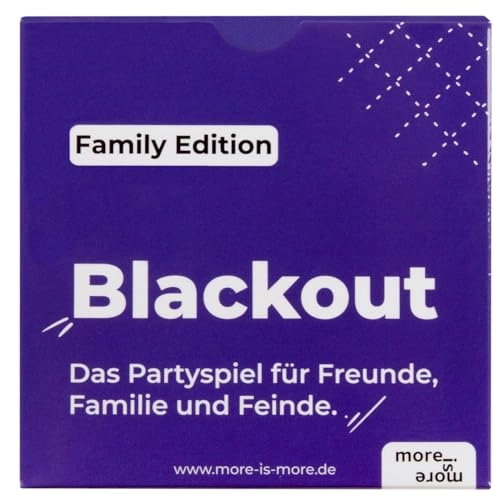 Blackout Family Edition - Party Game 55 cards