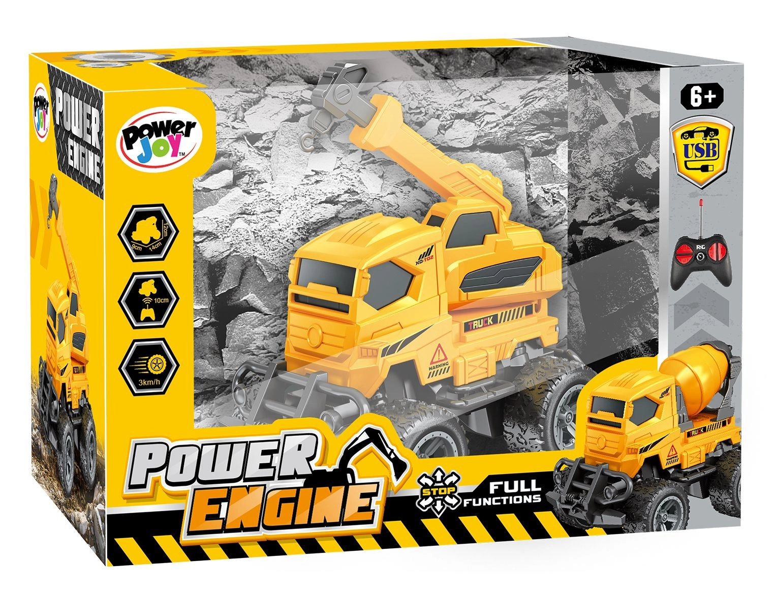 RC Power Engine - Multi Colour 3 +
