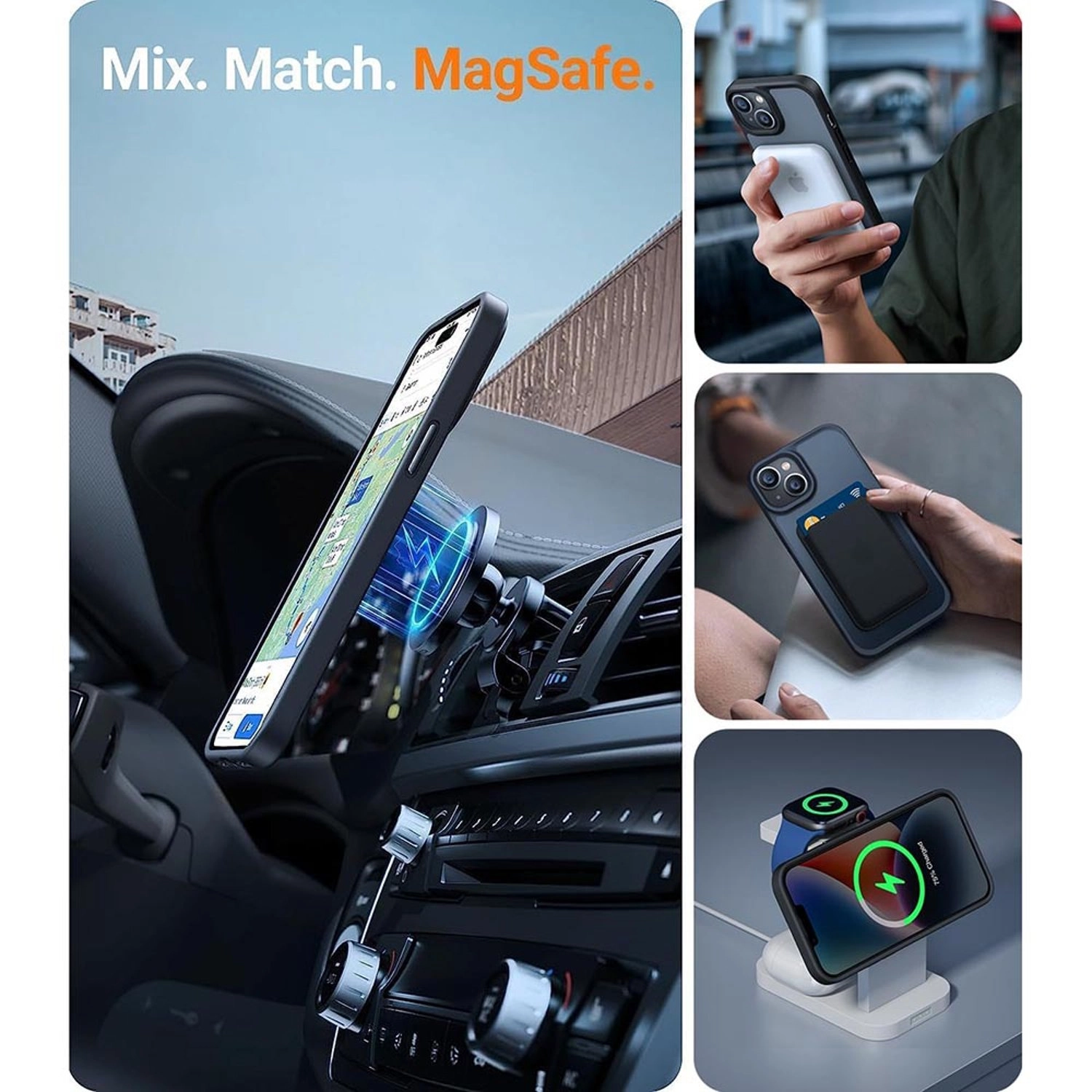 Magnetic Case with MagSafe for iPhone 14/15