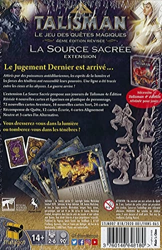 Talisman: The Sacred Source + Talisman: Lost Kingdoms + Bottle Opener (French)