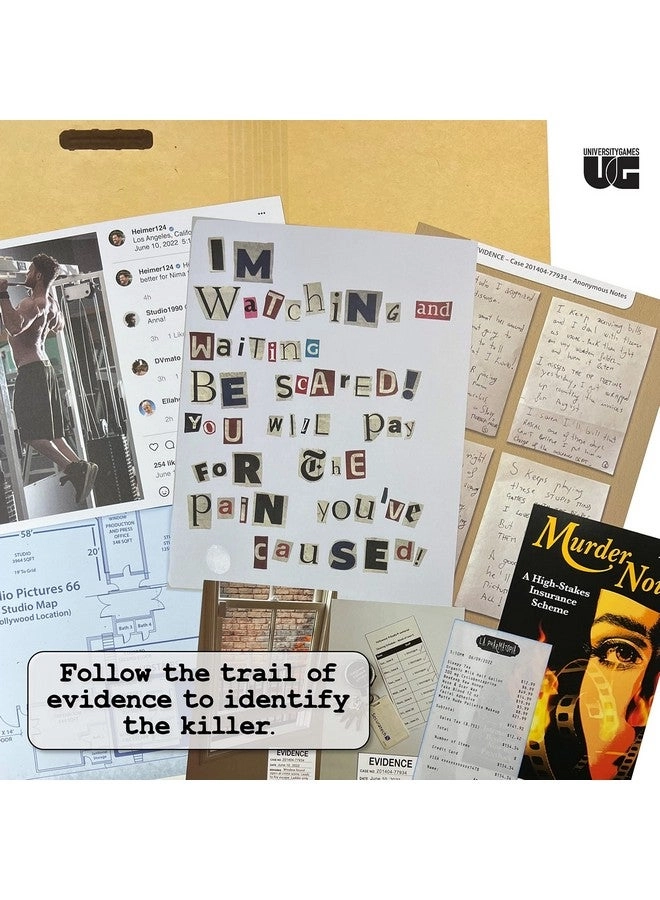 Murder Mystery Party Case Files: Murder Noir - English Ages 14 and Up