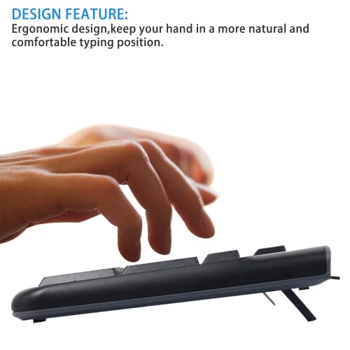 Keyboard Stand Feet Legs Replacement Kit - 4pcs Black