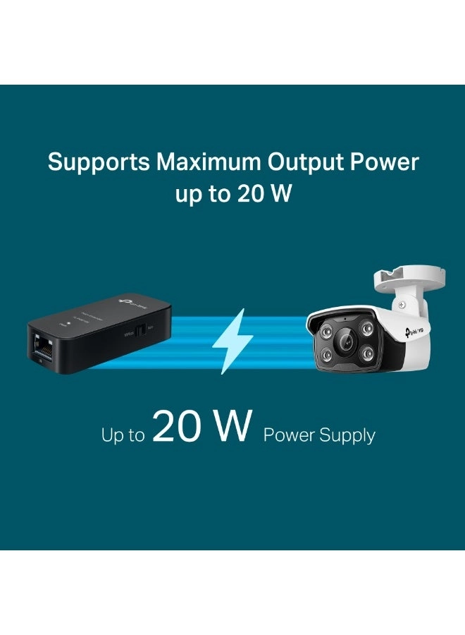 TL-POE10E - Dual 20W IEEE 802.3af/at 10/100 Mbps