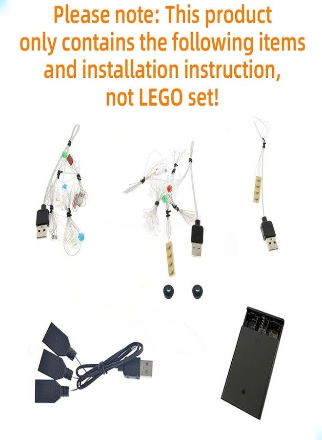LED Light Kit Compatible with Lego The Friends Apartments