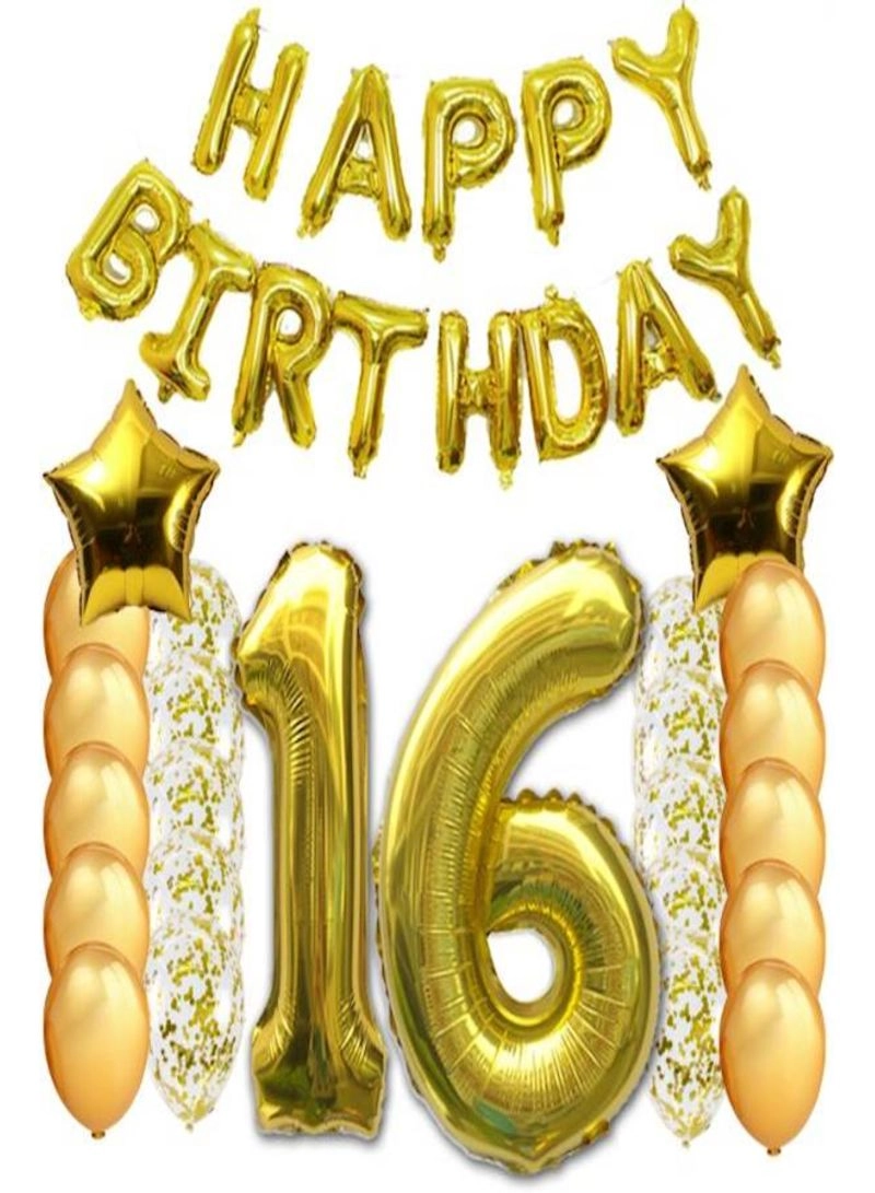 Balloons Set - 40-Pieces Wedding Birthday Party Decoration