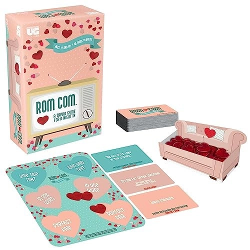 ROM Com Team Trivia Game - English Ages 12 and Up