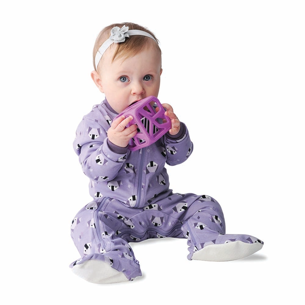 Easy-Grip Teether Rattle - 100 % food-grade silicone