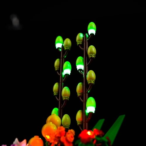 40588 Flower Pot - Copper Line USB cable and battery compartment