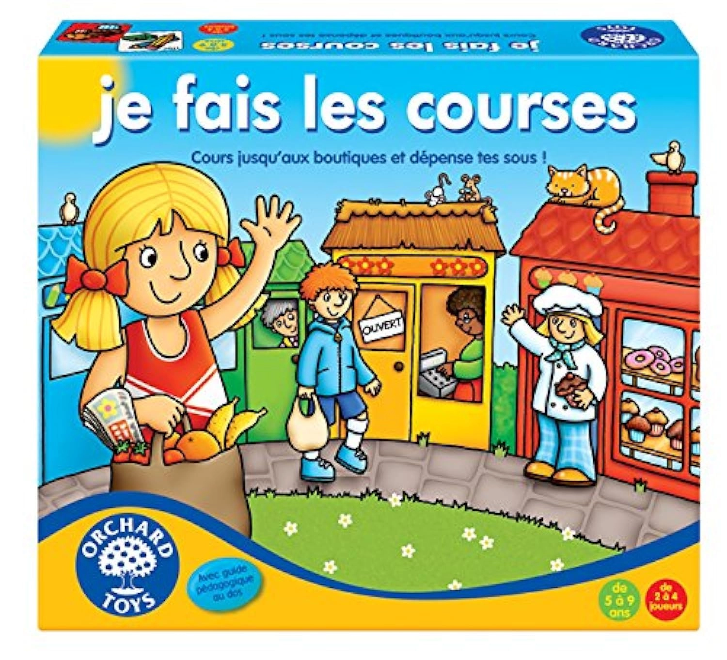 Orchard Toys Je Fais Les Courses-Pop To The Shops - 5 - 9 years English, French, German, Italian, Multilingual, Spanish