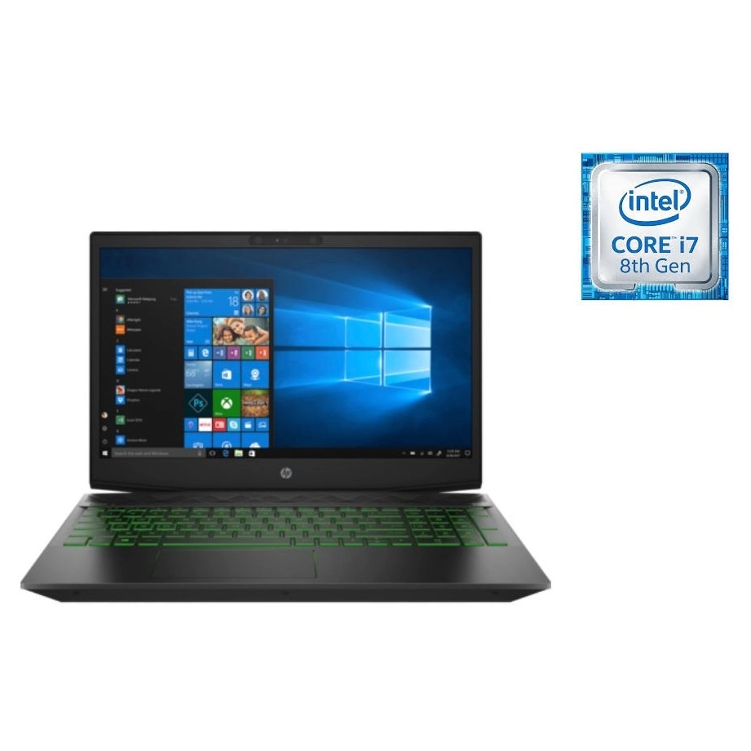 Pavilion 15-cx0016ne - 15.6'' 128GB 16GB 1024GB Core i7-8750H