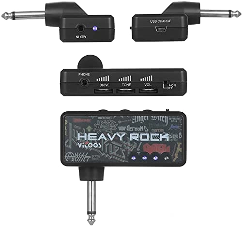 Headphone Amp - Compact Portable Built-in Distortion