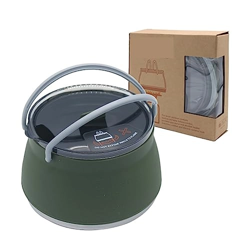 Folding Silicone Kettle - 1 Liter