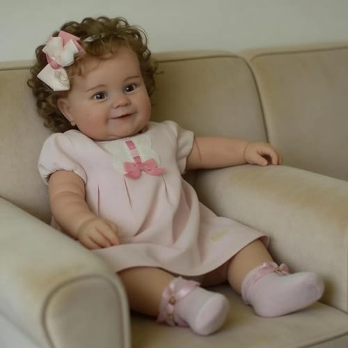 Reborn Baby Doll - 20 Inch Soft Cloth Body Ages 3+