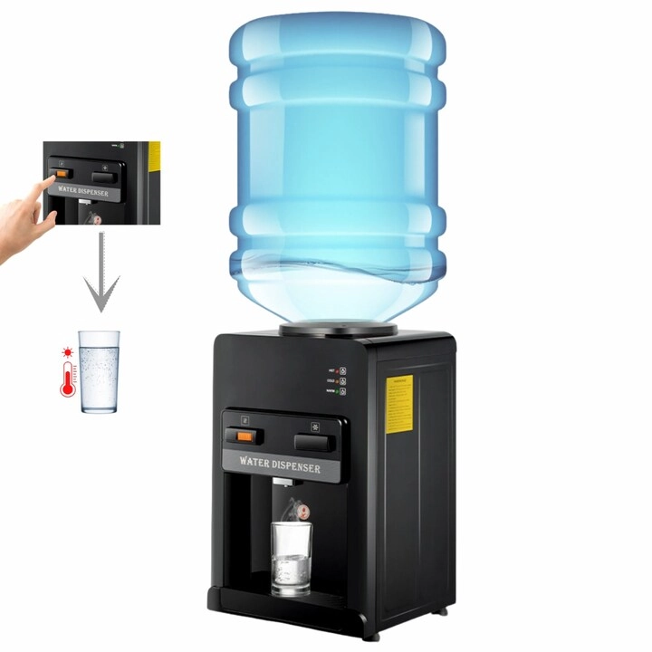 RAF Top Loading Water Dispenser - 1000W Hot & Cold Electric Water Pump