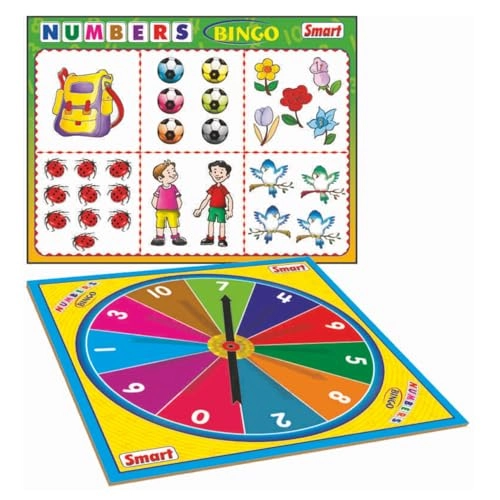 Smart Numbers Bingo - 3 years and up