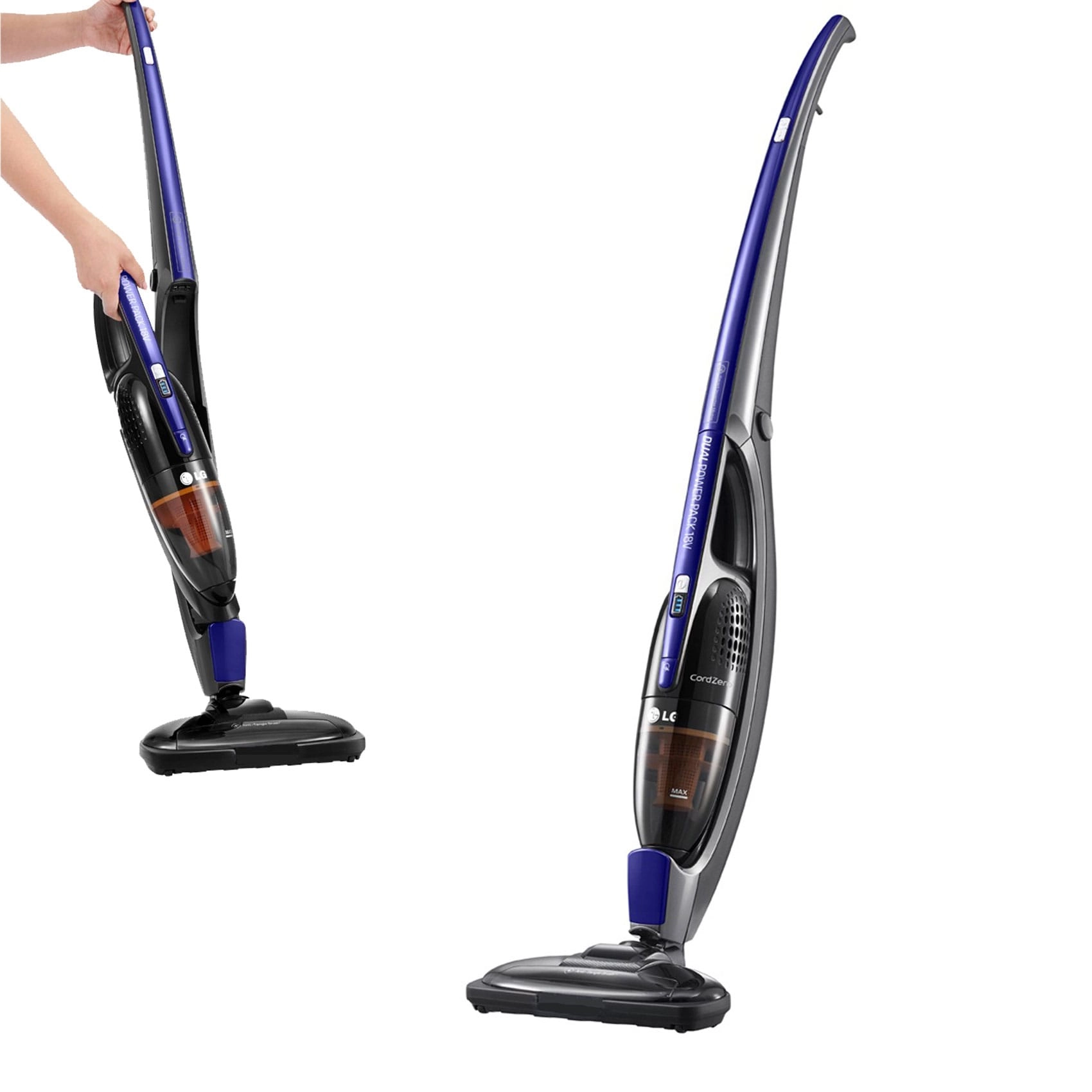 VS84 - Cordless 2 in 1 Handstick Vacuum Cleaner 0.35L dust tank