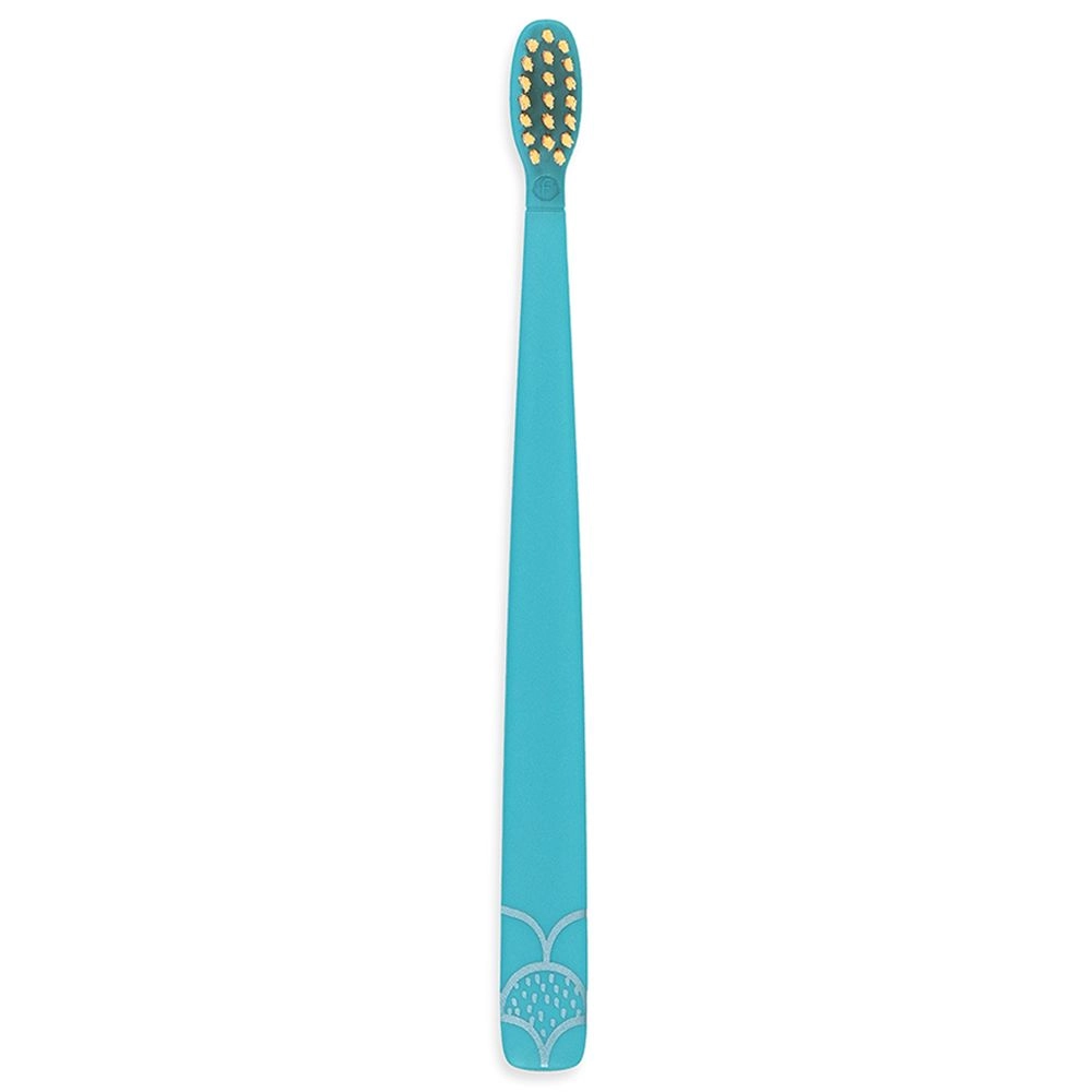Toothbrush Cover - Yellow + Soft Bristle Toothbrush - Soft