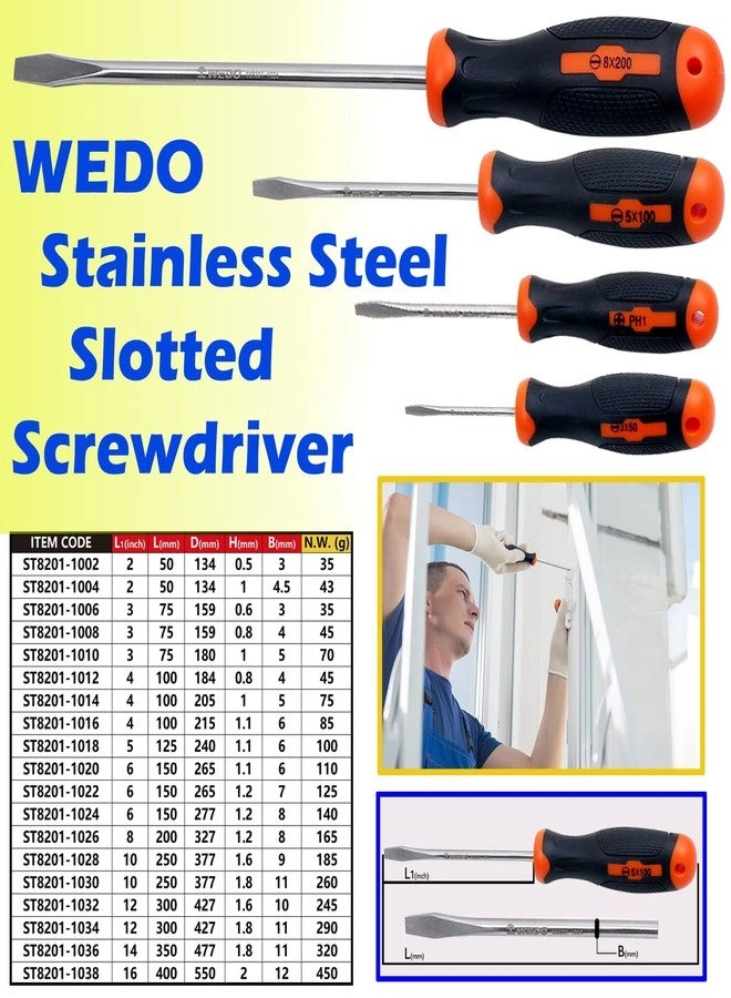 Slotted Screwdriver - 4mm
