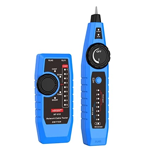 NF-810 - RJ11 RJ45 CAT5 CAT6 Wiremap PoE TEL
