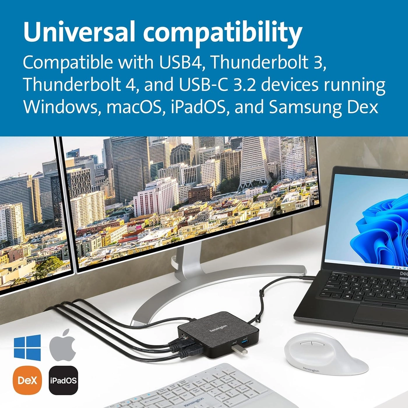 MD120U4 - USB4 Hub Dual 4K 100W
