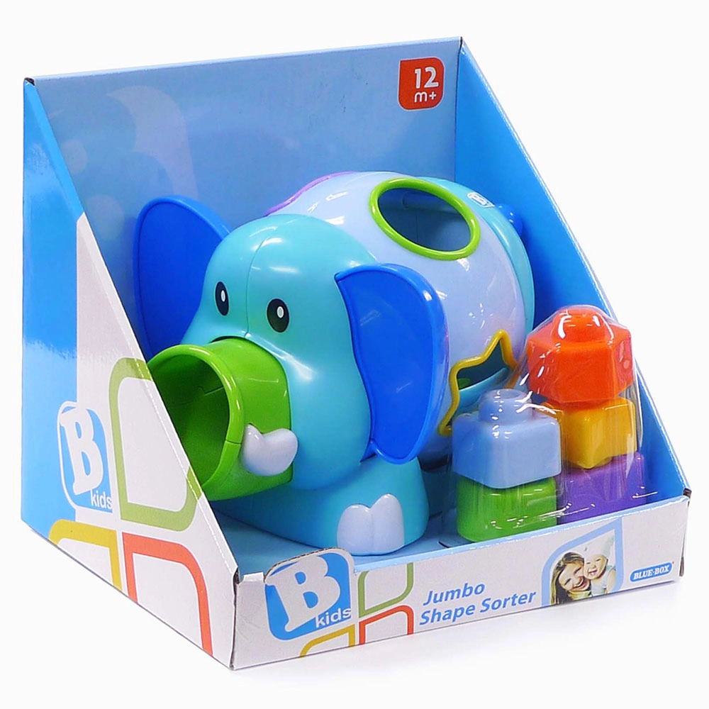 Jumbo Elephant Shape Sorter - 1+