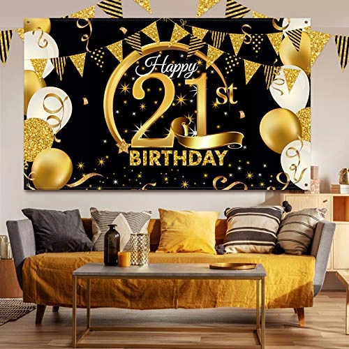 70s Theme Party Decorations Backdrop Banner - Birthday Party