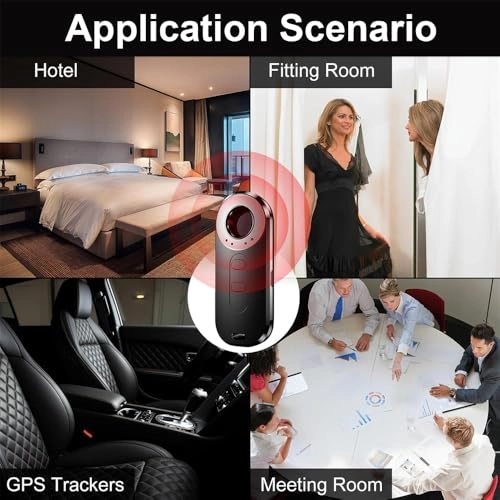 Hidden Camera Detector - RF Signal Scanner IR Detection