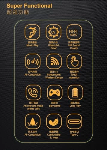 Smart Sunglasses - Bluetooth 5.4 Dual Stereo Sound