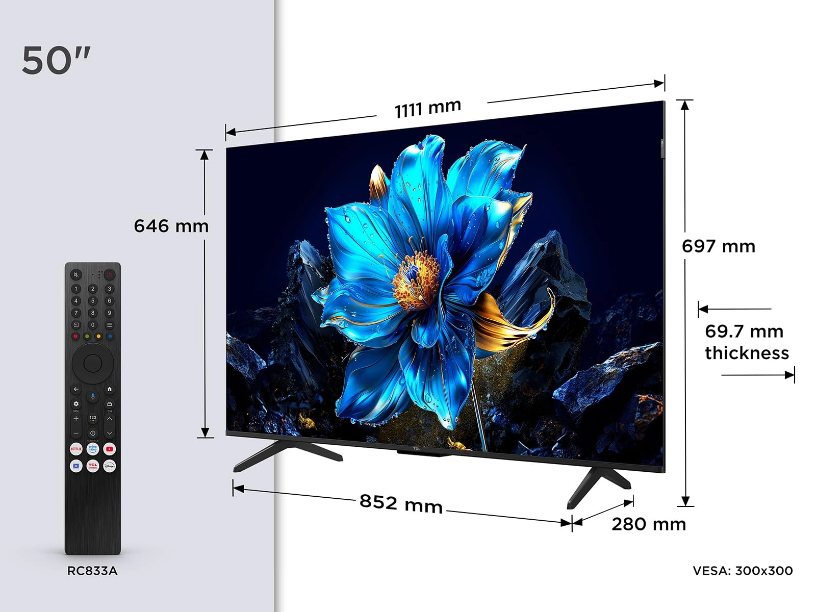 50P7K-UK - 50 Inch