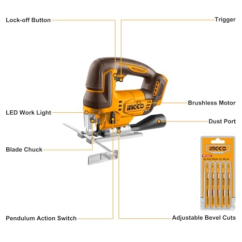 Jig Saw - 20V Brushless 3000RPM