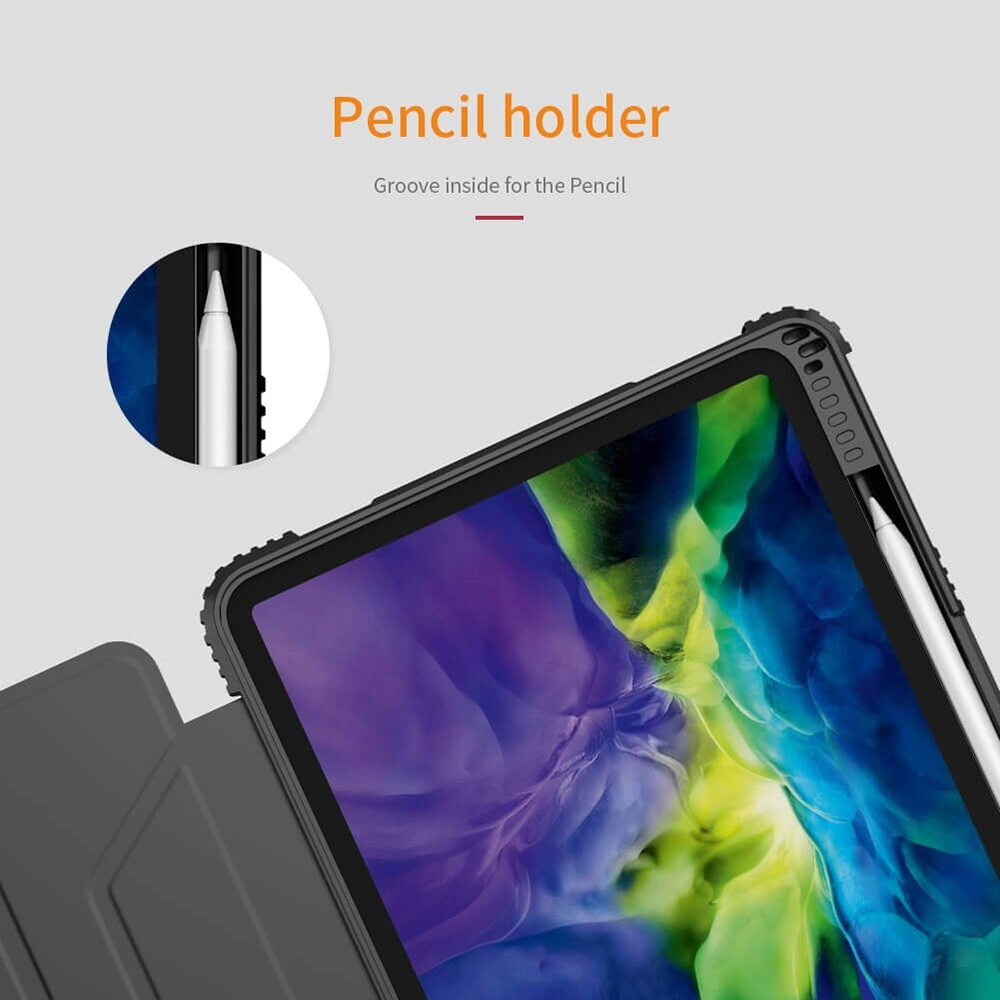 Smart Case with Auto Sleep/Wake and Viewing/Typing Stand Mode for iPad Pro 12.9-inch (2020 & 2018)