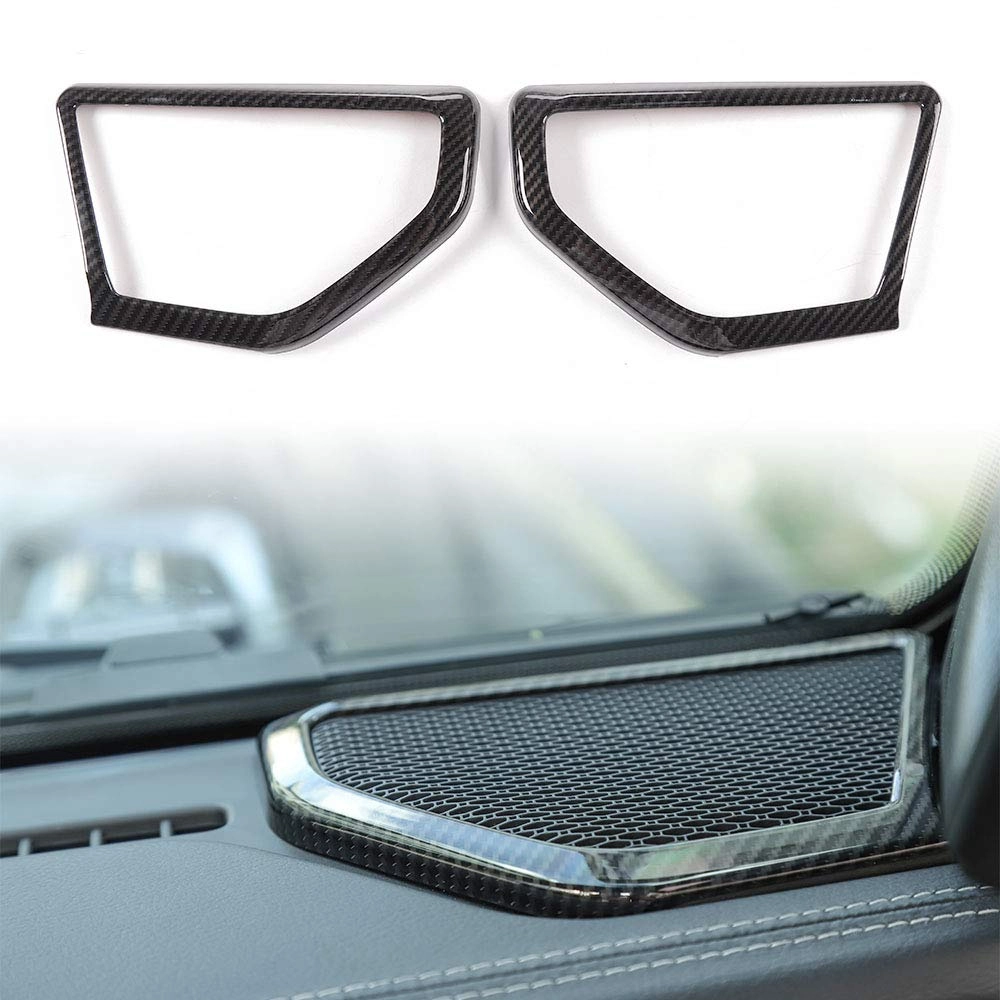 A pillar Speaker Decoration Cover Trim - Wrangler JL JLU & Gladiator JT 2018 2019 2020 2021 2022 2023 2024 A-Pillar